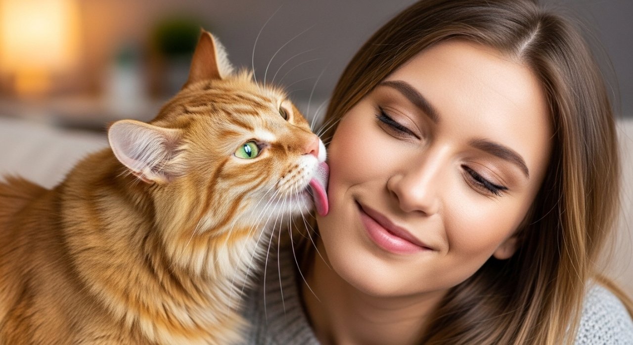 Why Does My Cat Lick Me? Common Reasons Explained