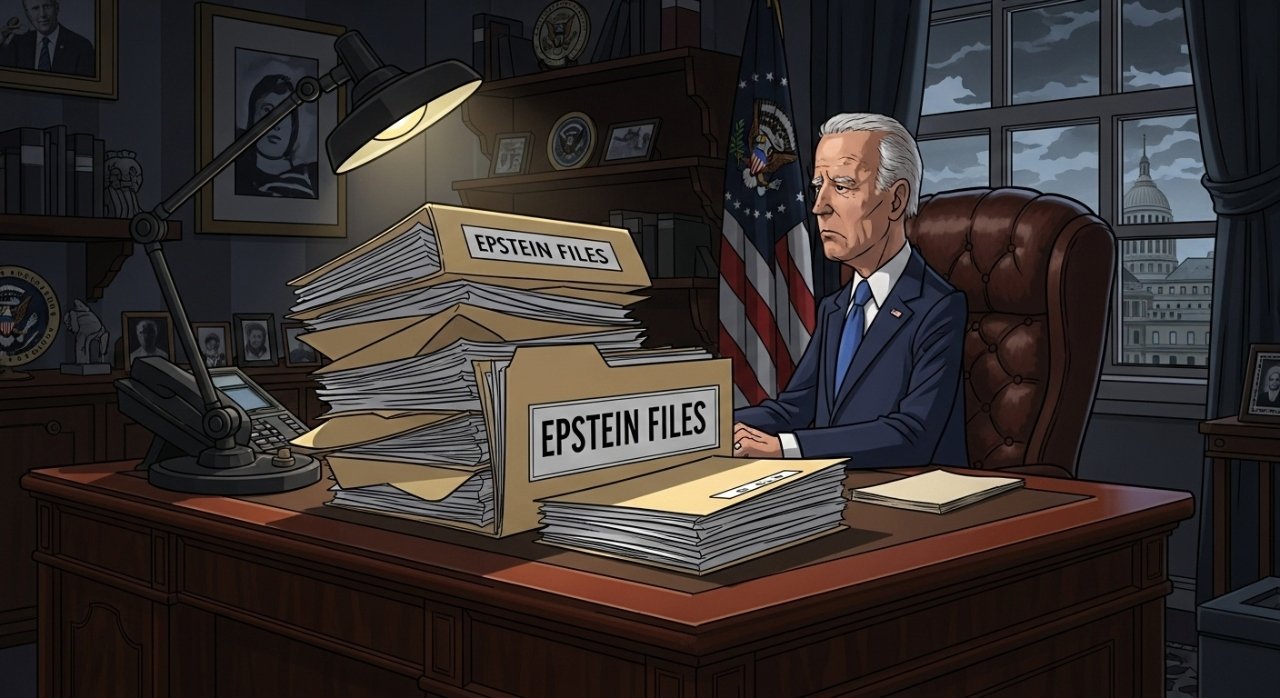 why didn't biden release the epstein files