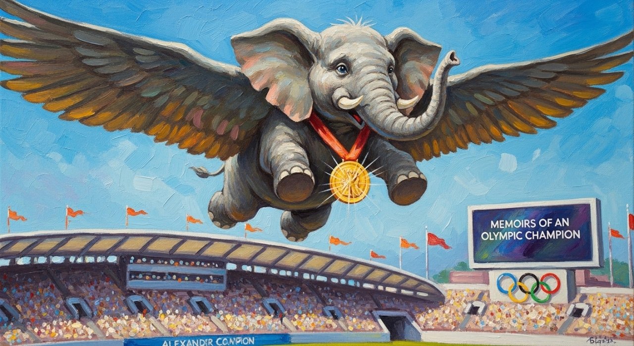 Alexander savin the flying elephant memoirs of an olympic champion – Official Book