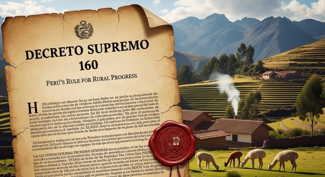 Decreto Supremo 160: Peru’s Rule for Rural Progress